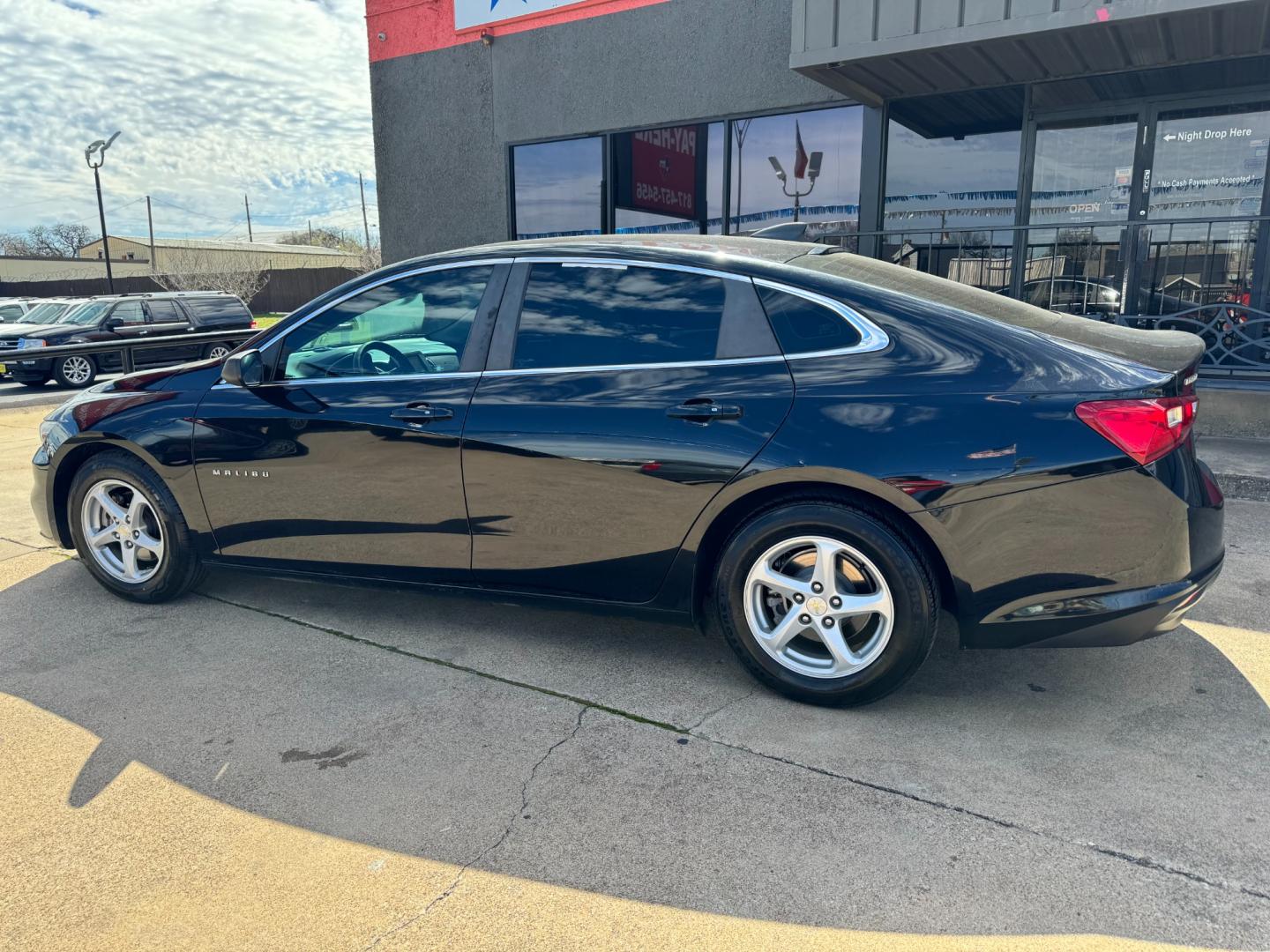 2017 BLACK CHEVROLET MALIBU LS (1LS) (1G1ZB5ST5HF) , located at 5900 E. Lancaster Ave., Fort Worth, TX, 76112, (817) 457-5456, 0.000000, 0.000000 - Photo#6